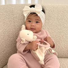 Load image into Gallery viewer, Bitzy crinckle sensory toy with teether- Bunny