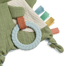 Load image into Gallery viewer, Bitzy crinckle sensory toy with teether- Dino