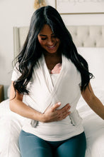 Load image into Gallery viewer, Bump and beyond tshirt wrap ivory