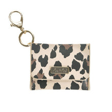 Load image into Gallery viewer, Itzy Mini Wallet™ Card Holder and Key Chain Charm (Leopard)
