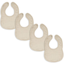 Load image into Gallery viewer, Muslin Bibs in Sand