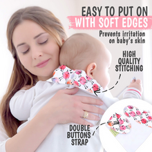 Load image into Gallery viewer, ORGANIC BANDANA BIBS (BOLD BRAVERY)