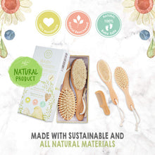 Load image into Gallery viewer, BABY HAIR BRUSH AND COMB SET
