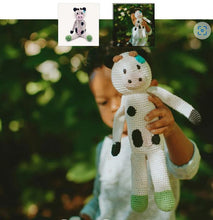 Load image into Gallery viewer, Farm animal - organic cow rattle