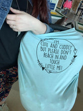 Load image into Gallery viewer, Three little tots- blue car seat cover