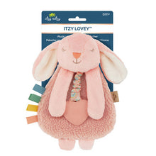 Load image into Gallery viewer, Itzy Lovey Bunny Plush with Silicone Teether Toy