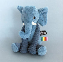 Load image into Gallery viewer, Les Ptipotos plush - elephant Blue