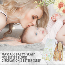 Load image into Gallery viewer, BABY HAIR BRUSH AND COMB SET