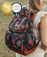 Load image into Gallery viewer, Nappy backpack- Botanical Floral