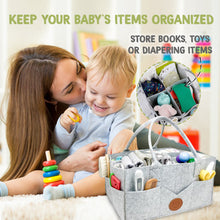 Load image into Gallery viewer, ORIGINAL 2.0 DIAPER CADDY (Stone Gray)