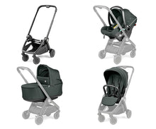 Load image into Gallery viewer, PegPerego City Loop + Urban Mobility Infant Car Seat and Stroller Combo
