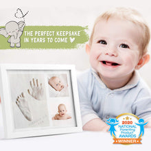 Load image into Gallery viewer, SOLO BABY HANDPRINT FOOTPRINT KEEPSAKE KIT (ALPINE WHITE)
