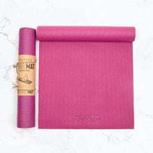 Load image into Gallery viewer, Yoga Mat - Plum - Non-Slip Exercise Mat for Yoga & Fitness