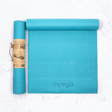 Load image into Gallery viewer, Yoga Mat - Turquoise - Non-Slip Exercise Mat for Yoga & Fitness