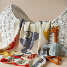 Load image into Gallery viewer, Sophie Cotton Knit Stuffed Animal- Giraffe