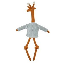 Load image into Gallery viewer, Sophie Cotton Knit Stuffed Animal- Giraffe