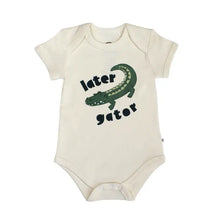 Load image into Gallery viewer, Later Gator Alligator Florida Baby Onesie Cotton Bodysuit