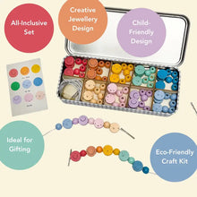 Load image into Gallery viewer, It's Nice To Be Nice Bracelet Beading Kit for Children
