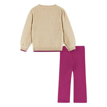 Load image into Gallery viewer, Infant 2-Piece Chenille Sweater & Glitter Legging Set | Fall Themed
