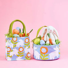 Load image into Gallery viewer, LITTLE HOPPER Reusable Canvas Easter Basket