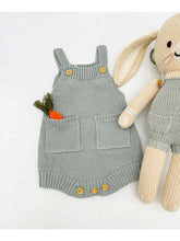 Load image into Gallery viewer, Henry Dusty Blue Romper