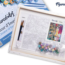 Load image into Gallery viewer, Paint by numbers Framed - Turtle Design