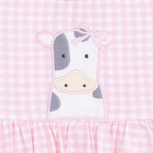 Load image into Gallery viewer, Cute Farm Animals Appliques - Tank Bodysuit Dress