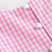 Load image into Gallery viewer, Light Pink Gingham A-Line Dress 12-24M