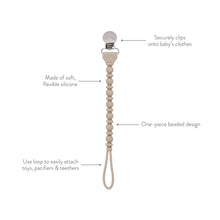 Load image into Gallery viewer, Sweetie Strap™ Silicone One-Piece Pacifier Clips