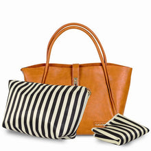 Load image into Gallery viewer, Beau Diaper Bag- Caris Black