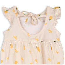 Load image into Gallery viewer, Lemon Baby Dress + Bloomer (Organic Jersey)