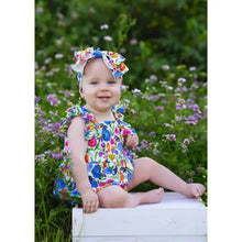Load image into Gallery viewer, Wild Flowers Baby Romper
