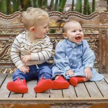 Load image into Gallery viewer, Eco Steps - Western Boot Cherry Red