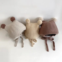 Load image into Gallery viewer, Annie & Charles® baby tie hat (Brown)