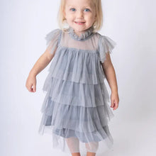 Load image into Gallery viewer, Tiered Tulle Dress : Powder Blue : Infant : Baby : Toddler : Tween : Kids