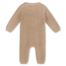 Load image into Gallery viewer, Lion Applique Chunky Sweater Knit Baby Jumpsuit (Organic)