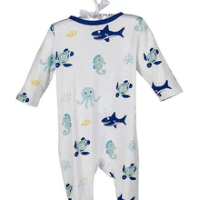 Load image into Gallery viewer, Sea Life Bamboo Footie