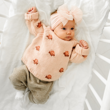 Load image into Gallery viewer, Baby Bling® Tulle FAB® Soft Nylon Headband With Tulle Bow (Pleated Rose Quartz)