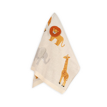 Load image into Gallery viewer, Savannah Safari - 3D Jacquard Sweater Knit Baby Blankets (Organic Cotton)
