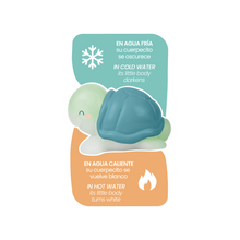 Load image into Gallery viewer, 4 pieces set bath toys with no hole. change colour due temperature
