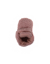 Load image into Gallery viewer, Sherpa Snap Booties Light Pink