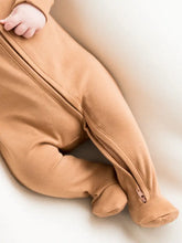 Load image into Gallery viewer, Organic Baby Peyton Zipper Sleeper - Ginger