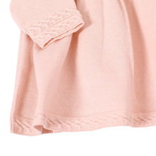 Load image into Gallery viewer, Milan Peter Pan Tulip Knit Baby Sweater Dress (Organic)