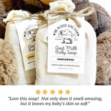 Load image into Gallery viewer, Baby Soap - Tallow & Goat Milk - 4.5 oz. - Fragrance Free
