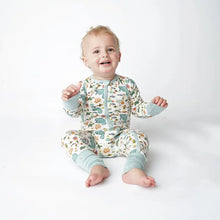 Load image into Gallery viewer, Manatee Bamboo Baby Pajamas Convertible Romper