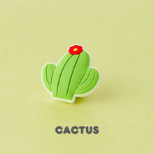 Load image into Gallery viewer, FlexCharmz Decorative Charms for FlexBox Lunchbox & FlexWare (Cactus)