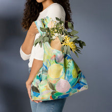 Load image into Gallery viewer, ArtLifting Tote - Floral Black