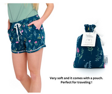 Load image into Gallery viewer, Hello Mello Dreamscape Lounge Short (Green)