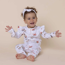 Load image into Gallery viewer, Snuggle Honey Pony pals organic grow suit 6-1 2 months