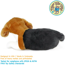 Load image into Gallery viewer, Burkham The Beagle | 14 Inch Stuffed Animal Plush